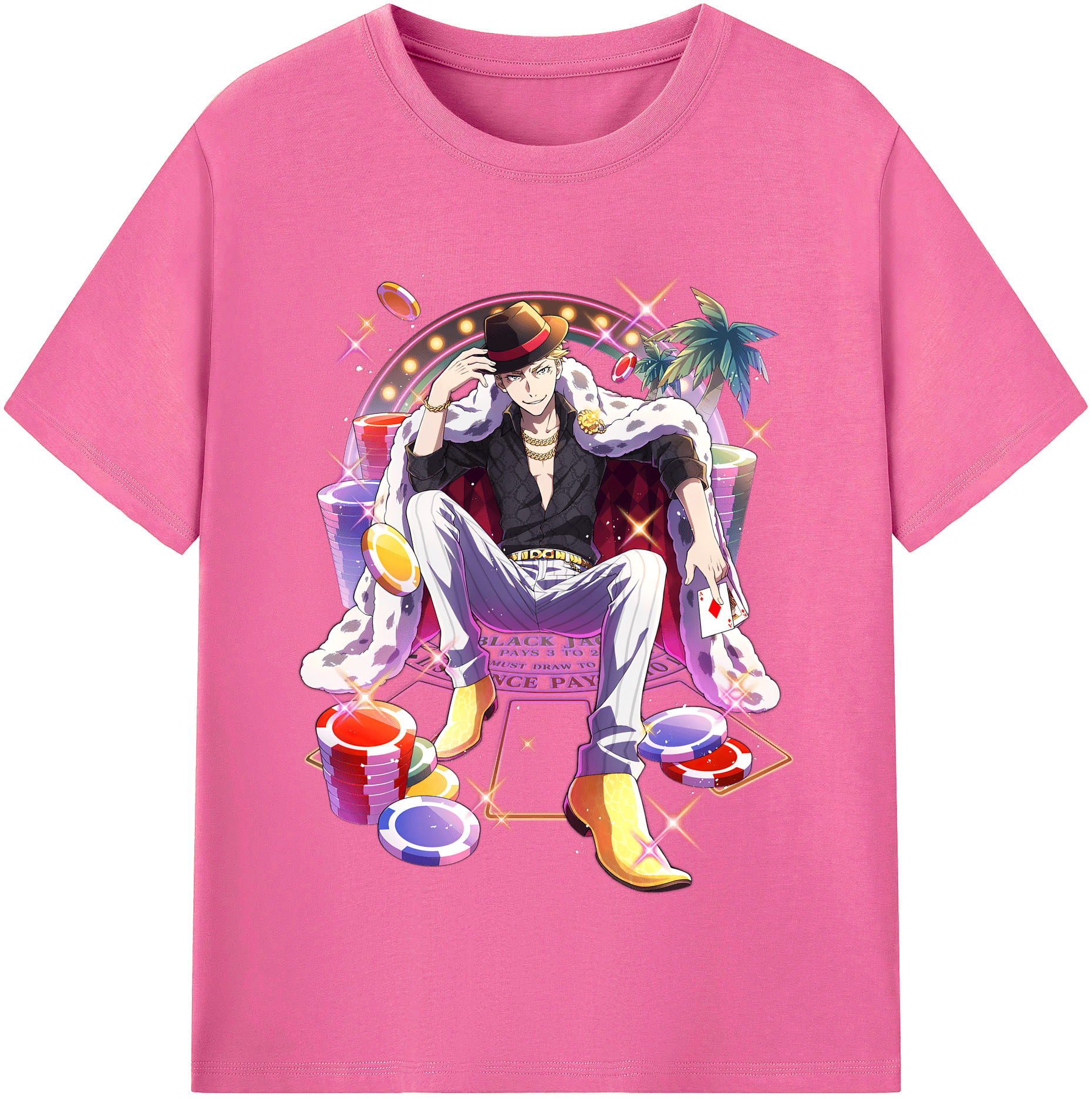 （画像用） 文豪ストレイドッグス Bungo Stray Dogs レディースカジュアルプリントTシャツ（綿100％）